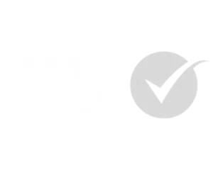 לוגו עם איור אפור וטקסט לבן של ״מכון רישוי אלישע״
